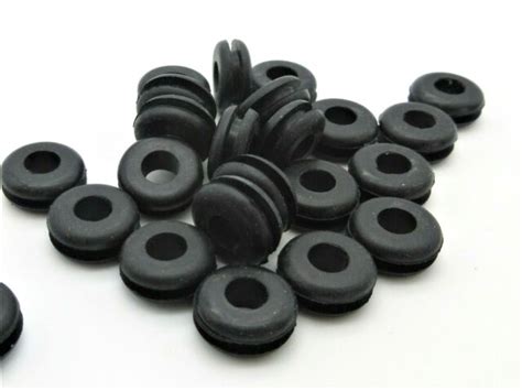Metric Rubber Grommets For 10mm Panel Hole 6mm Id X 13mm Od Fits 1