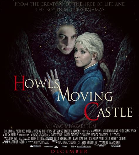 I have been watching these since i was very young, starting with my neighbor totoro and ponyo! Howls moving Castle Live action movie poster | Studio ...
