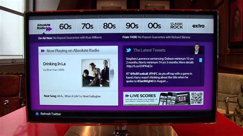 Trying to download watch espn when i get to the app. Absolute Radio Launches on the Samsung Smart TV Platform ...