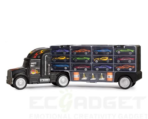 Buy Big Daddy Tractor Trailer Car Collection Case Carrier Transport Toy