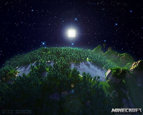 Image Detail For Video Games Landscapes Minecraft Digital Art Block 3d