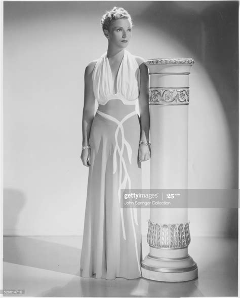 Actress Annabella In An Evening Gown Evening Gowns 1930s Hollywood