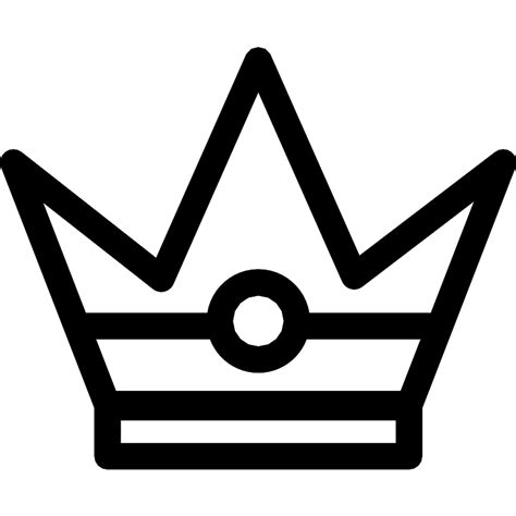 Royal Outlined Crown Vector Svg Icon Svg Repo