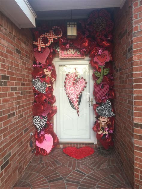 Valentines Day Door Diy Valentines Day Decorations Valentine