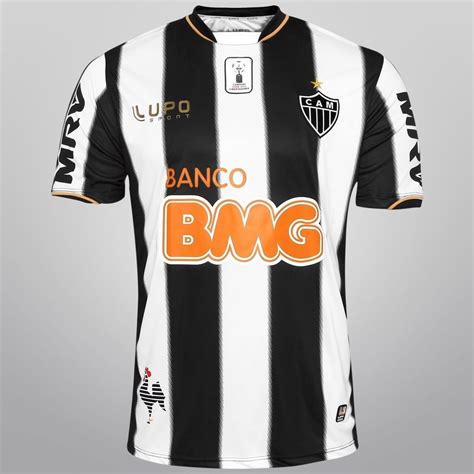 #fc barcelona #atletico mineiro #messi #ronaldinho. Camisa Lupo Atlético Mineiro Libertadores 2013 S/nº Tam ...