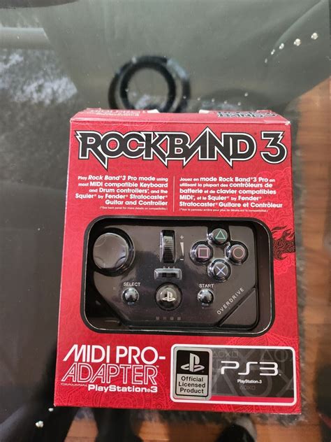 Playsation 3 Harmonix Mad Catz Rock Band Midi Pro Adapter For Ps3 Ps4 Ps5 Rb3 Ebay