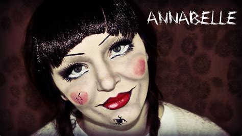 Annabelle Doll Diy Annabelle Makeup Makeup Conjuring Doll