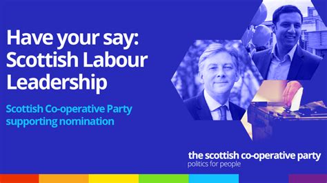 Voting Opens For Scottish Co Operative Party Nomination In Scottish