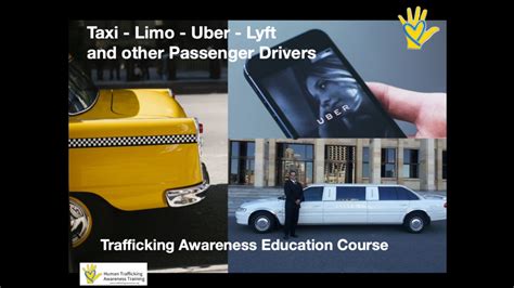 Uber Lyft Taxi Limo Trafficking Awareness Education Course