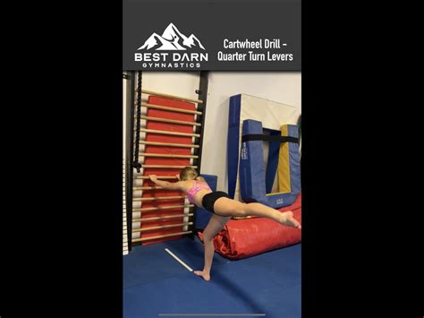 Quarter Turn Levers Cartwheel Drill Best Darn Gymnastics