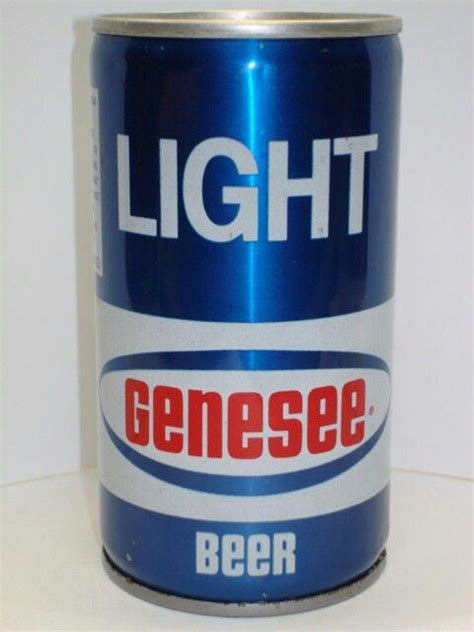 Genesee Light Beer Introduced In 1978 Old Beer Cans Beer Light Beer