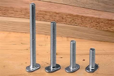 14 20 T Bolts T Slot Bolts 5 Pk The Woodsmith Store