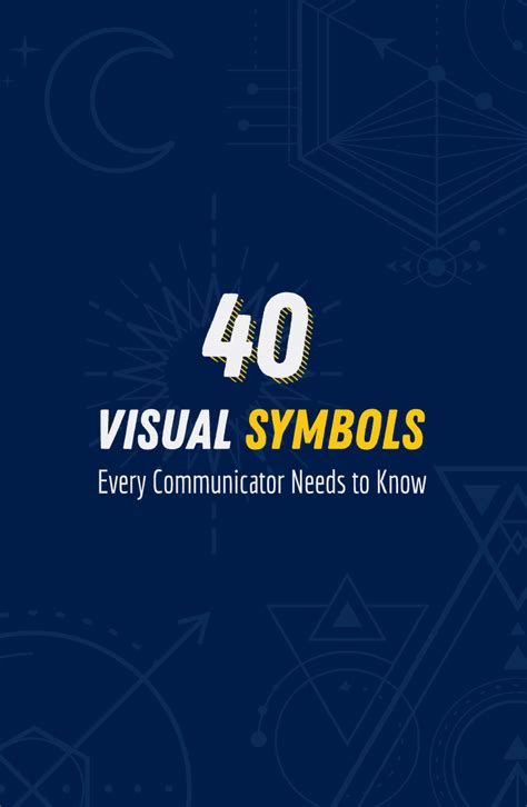 40 Common Symbols And Meanings And How To Use Them Symbols And