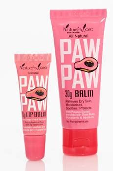 The products are created using papain enzyme, which is produced from fresh australian papaya. Nature's Care Paw Paw Balm and Lip Balm | Female.com.au