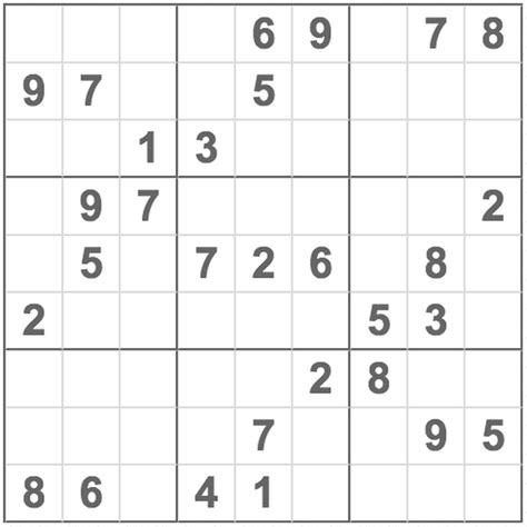 Sudoku Chicago Tribune Daily Printable Version