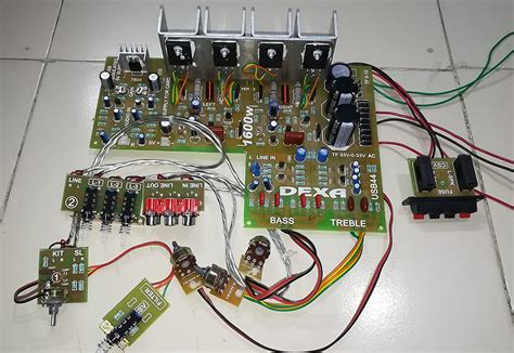 Salcon Electronics Hifi Watt Stereo Audio Amplifier Mosfet Board