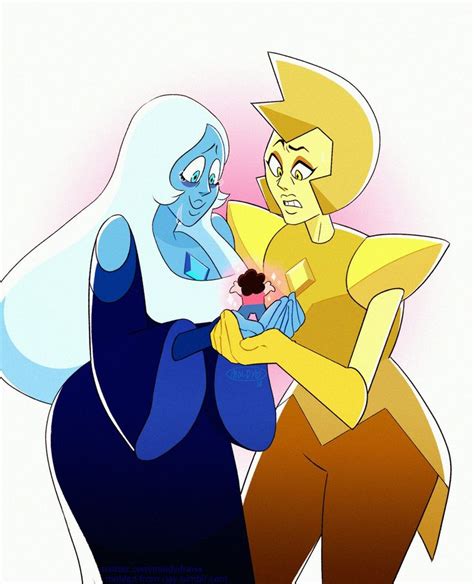 Pin On Steven Universe Yellow Diamond Blue Diamond Happy Day Happy