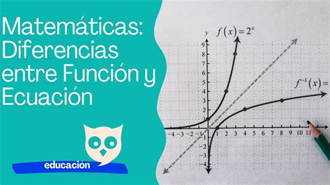 Matemáticas Diferencias Entre Función Y Ecuación — Academia Gratuita