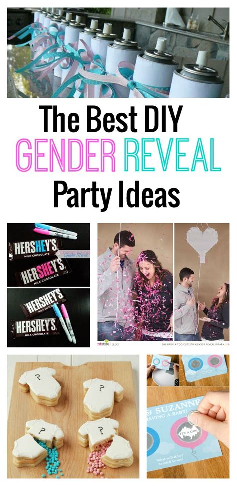 Looking for a more intimate reveal just for your significant other? The Best DIY Gender Reveal Party Ideas