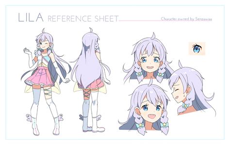 Images Of Official Anime Character Sheet