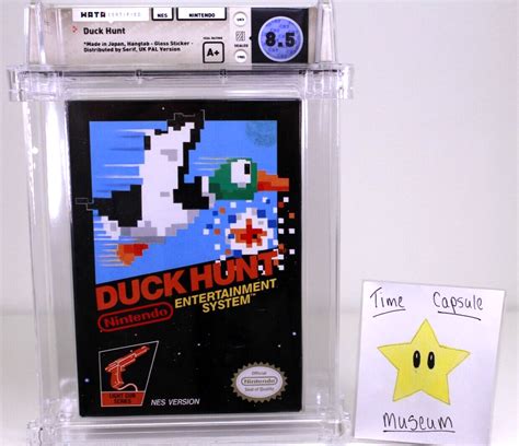 Duck Hunt New Nintendo Nes Factory Sealed Wata Vga Grade 85 A Black