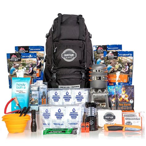 premium 72 hour disaster kit 2 person survival kit emergency kit backpack aid 816908010016 ebay
