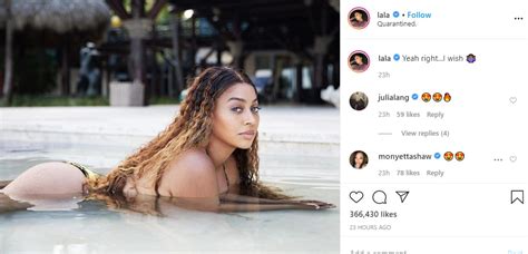 Your Booty Is Out Cent Reacts To La La Anthony S Steamy Bikini Pic