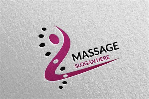 Massage Logo Design 9 408530 Logos Design Bundles