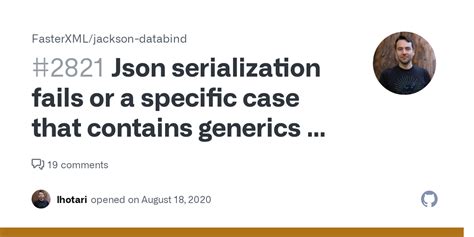 Json Serialization Fails Or A Specific Case That Contains Generics Static Methods With Generic