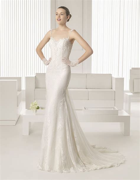 Die braeute versehen ihren trauring gerne noch mit einem teurem und schoenem stein. Rosa Clará 2015 SILVIA | Kleid hochzeit, Hochzeitskleid ...