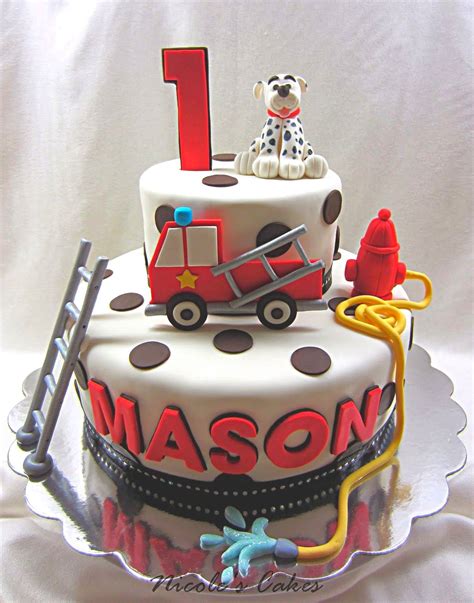 Incredible Fire Truck Birthday Cakes Pictures 2022 Handicraftsens