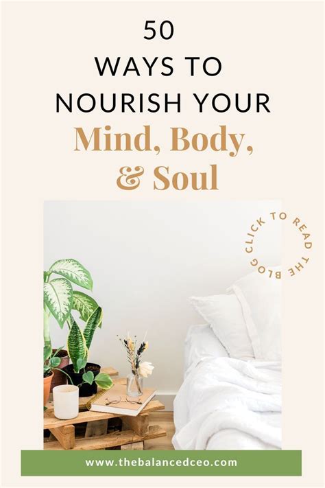 Discover The Secrets To Nurturing Your Mind Body And Spirit