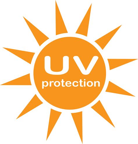 Uv Protection Logo And Icon Ultraviolet Symbol Sun Protection Sign