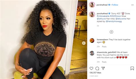 Sorry A Porsha Williams Hints At Being Over With Fiancé Dennis