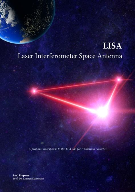 Pdf Lisa Laser Interferometer Space Antenna A Proposal In Response To