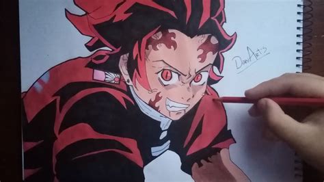 Dibujando A Tanjiro Demon Slayer Kimetsu No Yaiba Dani Art S