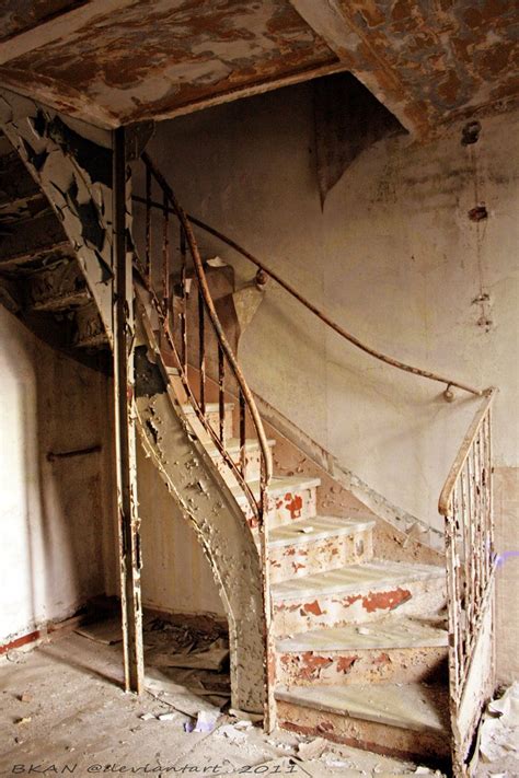 Old Stairs Stairs Spiral Stairs Staircase