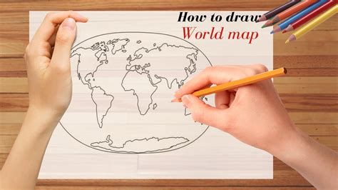 Here, you'll find books, other books, and then some more books. How to draw World map - YouTube
