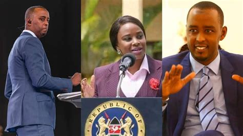 Kanze Dena Loses Her Job As Statehouse Spokesperson To Rutos Loyal Ex Reporter Hussein Mohammed