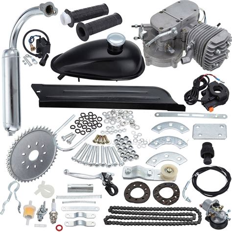80cc 2 Stroke Engine Kit Motorized Bicycle With Carburetor Coil Cdi
