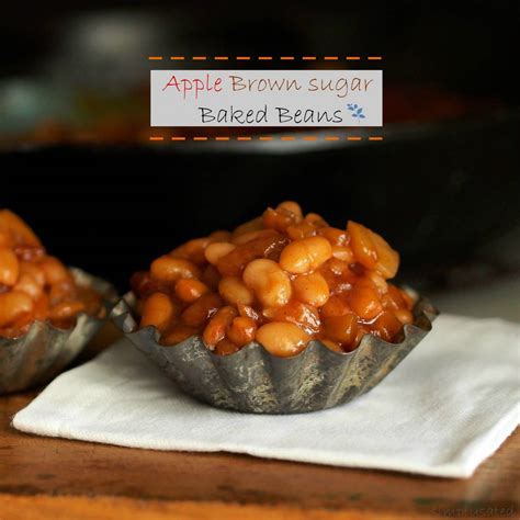 Apple Brown Sugar Baked Beans Simply Sated