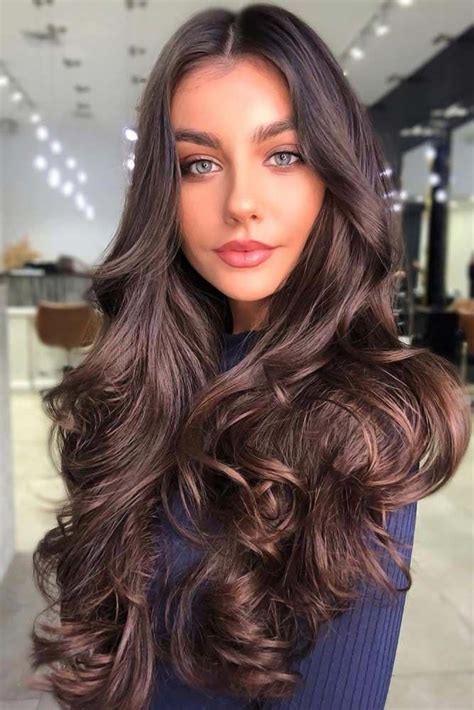 Brown Hair Color Chart To Find Your Flattering Brunette Shade To Try In 2023 Brunette Hair