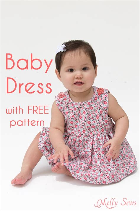 Sew A Baby Dress With Free Pattern Melly Sews