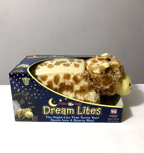 Dream Lites Pillow Pets Jolly Giraffe Night Light Star Projection 3
