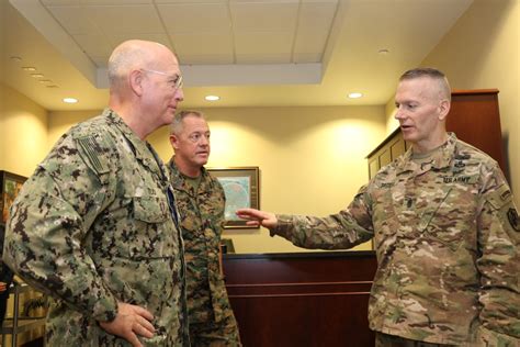 Dvids Images Command Sgt Maj John Troxell Visits Southcom Image