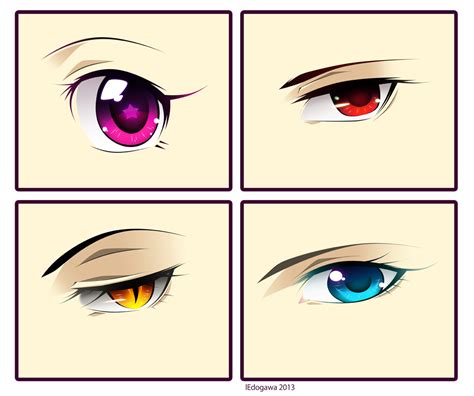 Anime Eyes By Ledogawa On Deviantart I Just Love The Way