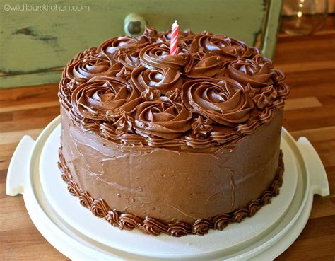 Classic Chocolate Birthday Cake With A Touch Of Espresso And Hazelnut