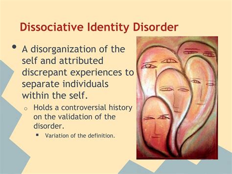 Ppt Dissociative Identity Disorder Powerpoint Presentation Free