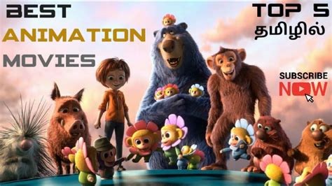 Top 5 Best Animation Movies Tamil Dubbed Animation Movies Tamil