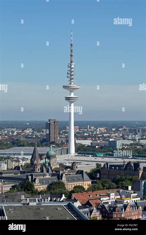 View Of The Television Tower From The Tower Of St Michael´s Church